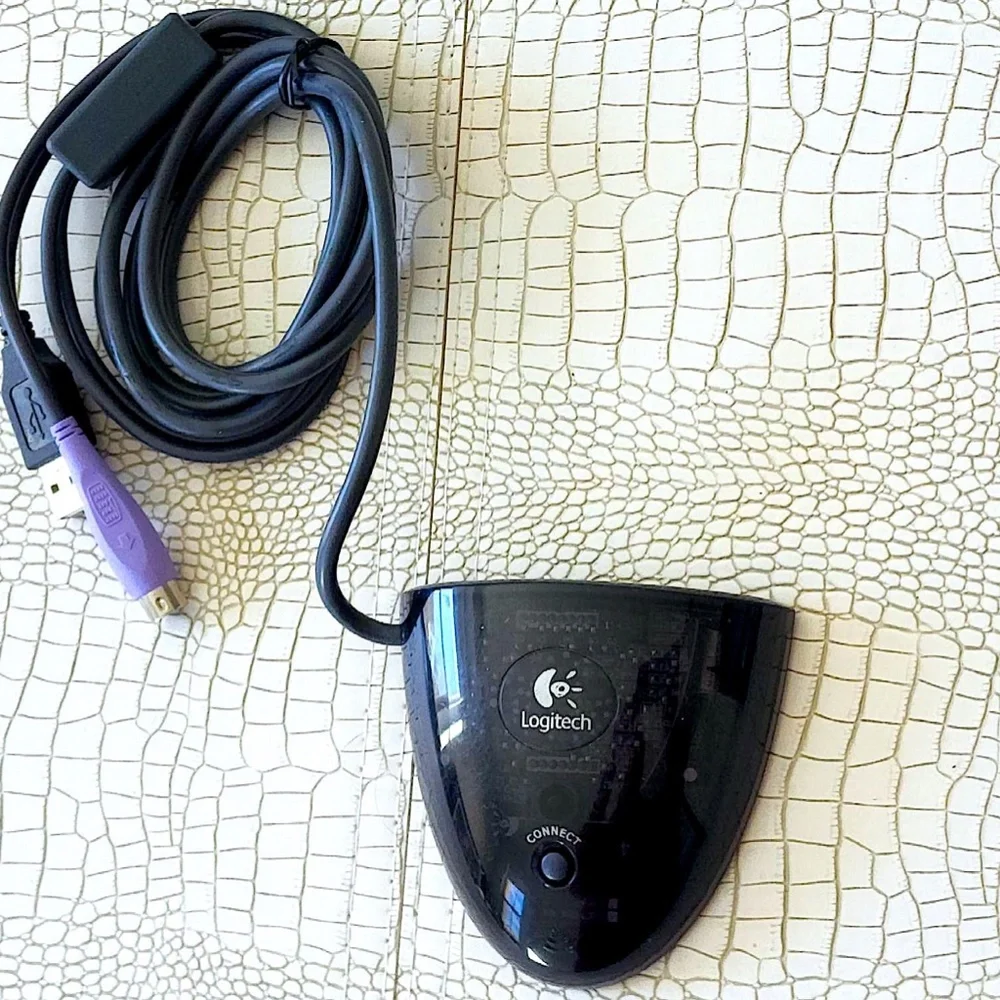 Logitech Cordless Keyboard and Mouse Receiver M/N C-BD9-Dual P/N 830522-0000